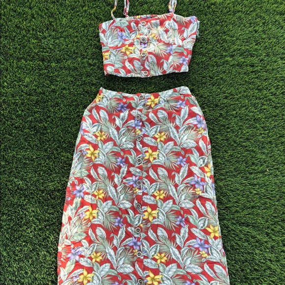 2 piece floral set - Picture 2 of 4